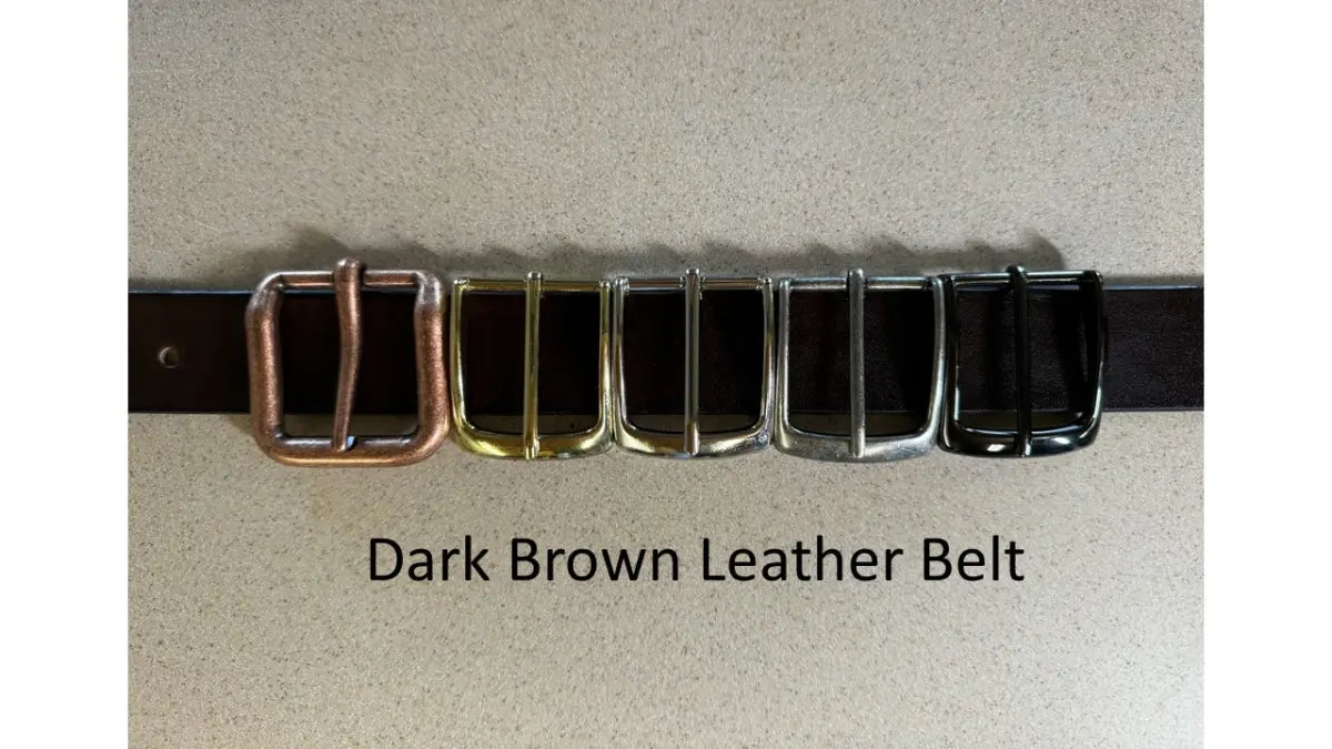 Handmade Classic 1.5 Inch Leather Belt