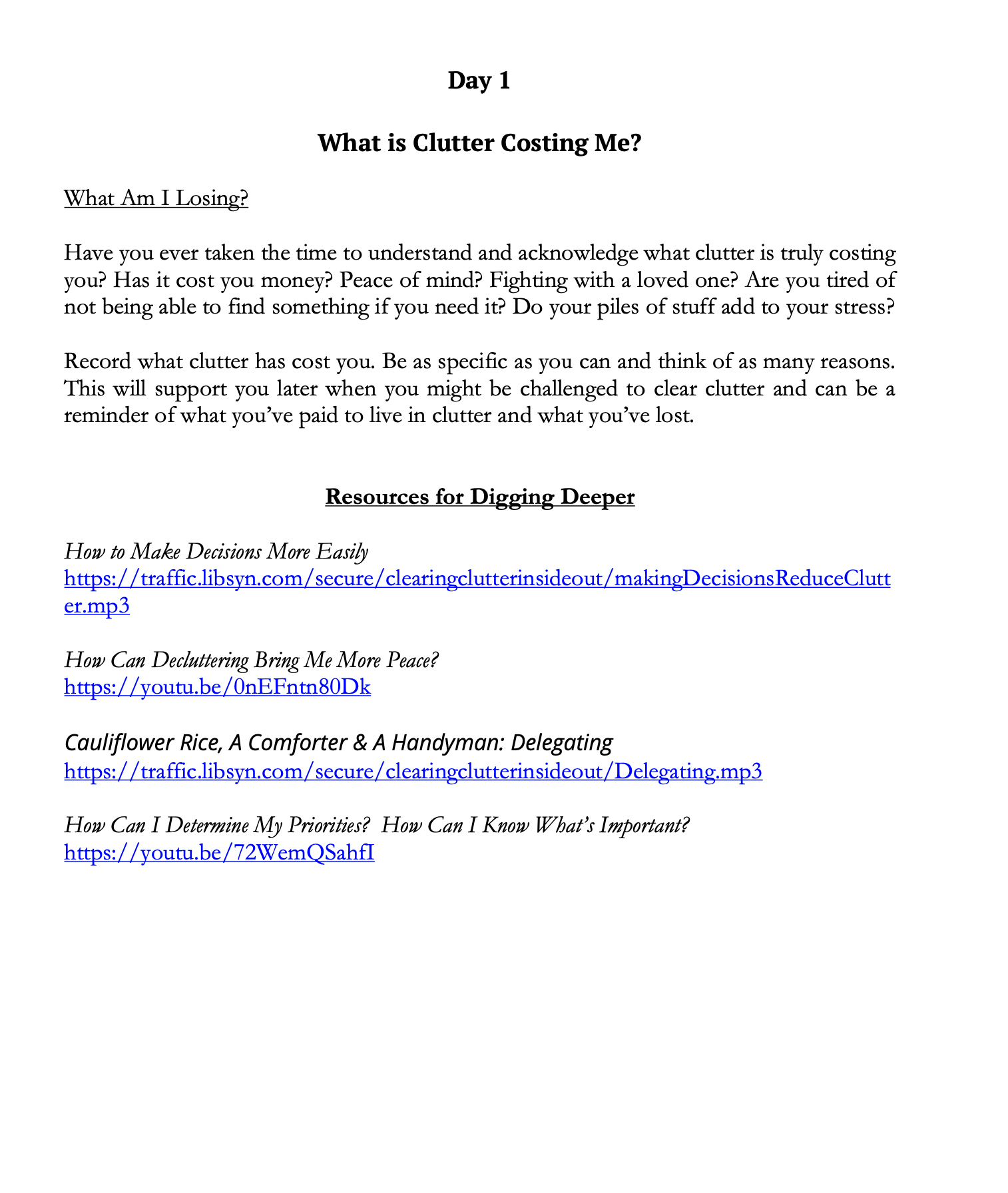 How to Declutter Your Home &amp;amp; Your Life Book: Decluttering 21-Day Challenge
