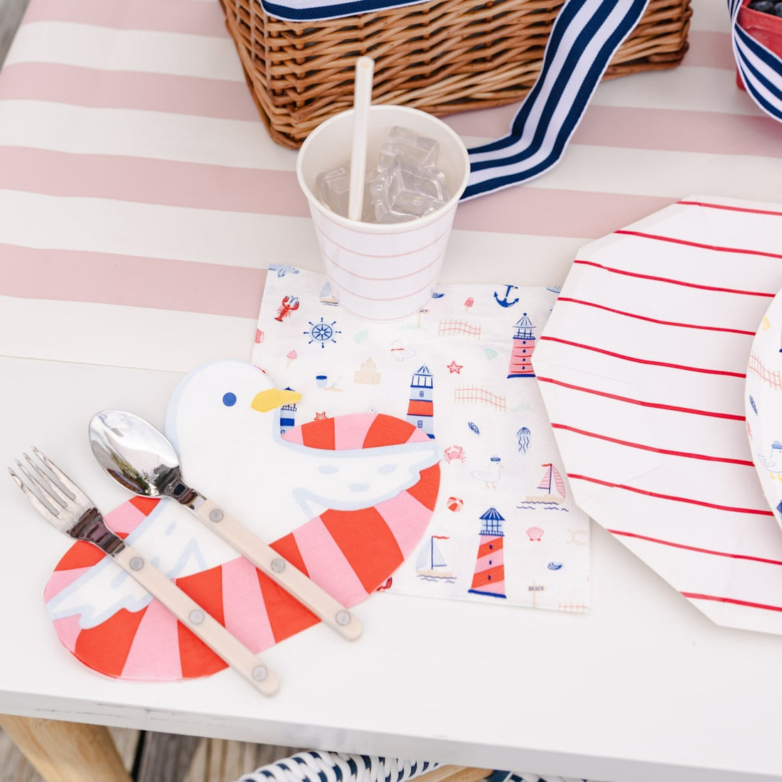 Seaside Petite Napkins, Daydream Society