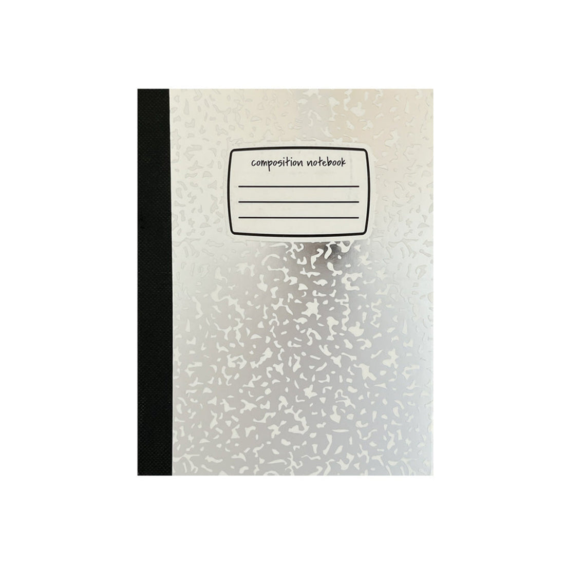 Silver Mini Composition Notebook