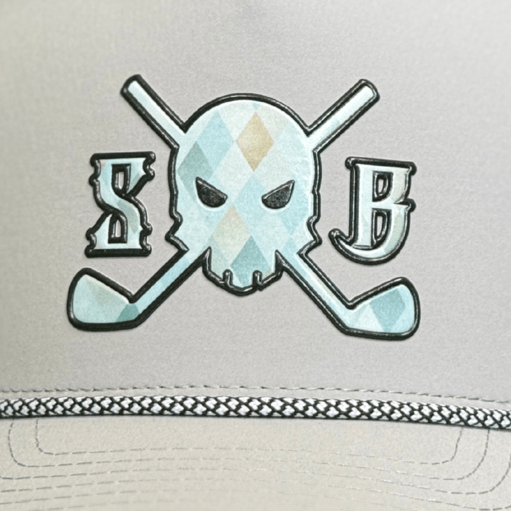 Diamond Clarity Sweat-Proof Golf Rope Hat - Skull &amp; Bogeys Golf Co.