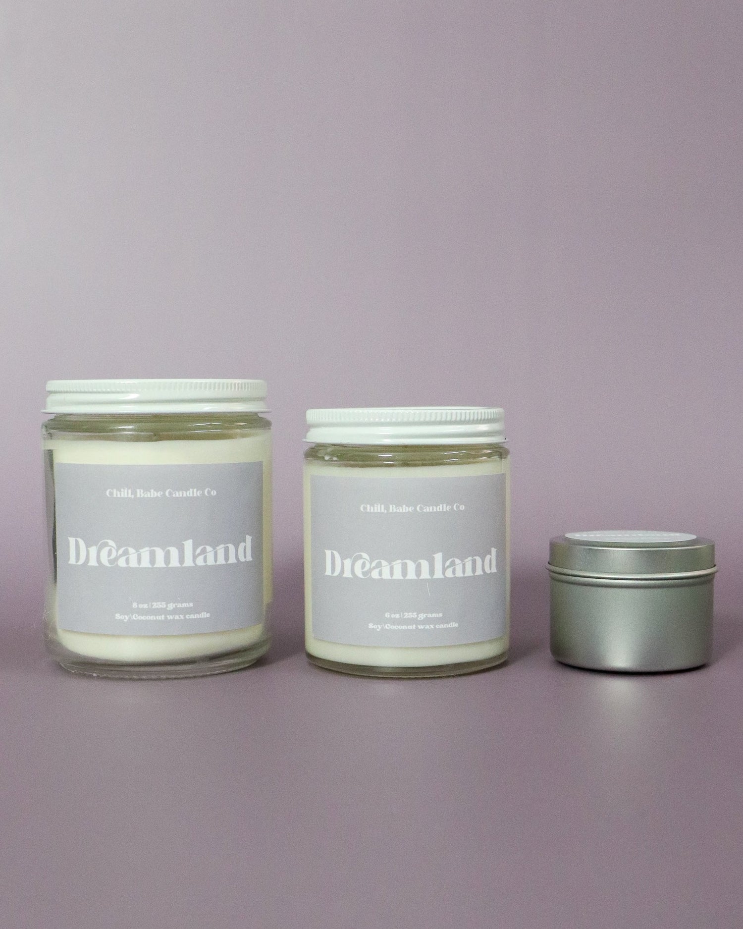 Dreamland Candle | White Sage + Lavender sizes