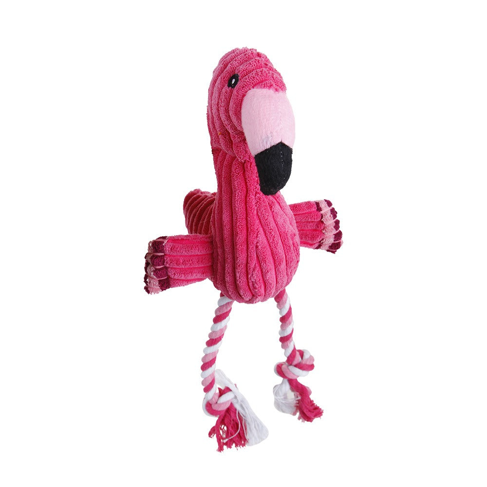 Flamingo Plush Pet Toy