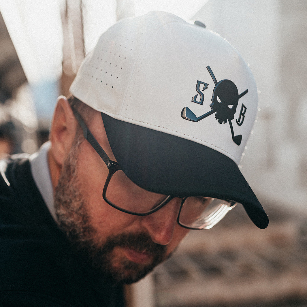 Eclipsed Blackout Golf Snapback Hat