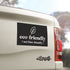 Eco-Friendly, Not Elon-Friendly Car Magnet, Anti-Elon Bumper Magnet