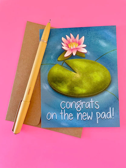 Congrats on the New Pad Card