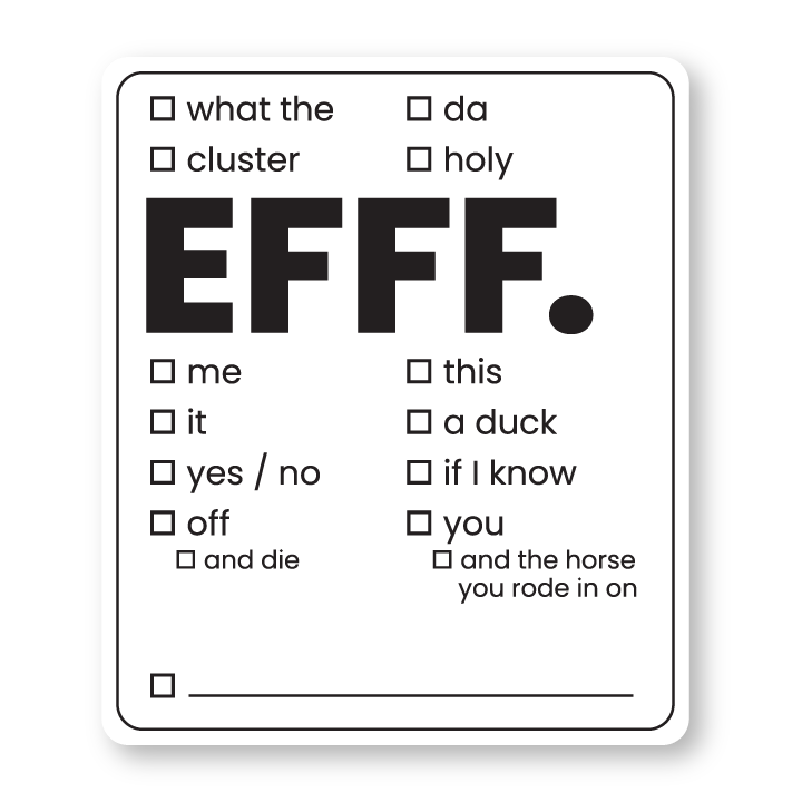 Efff. sticker