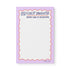 Eldest Daughter notepad — illustrated to do list notepad for eldest daughters, 8.5 x 5.5 in, by MangoIllustrated