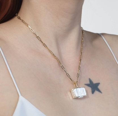 Silver Emotional Baggage Locket