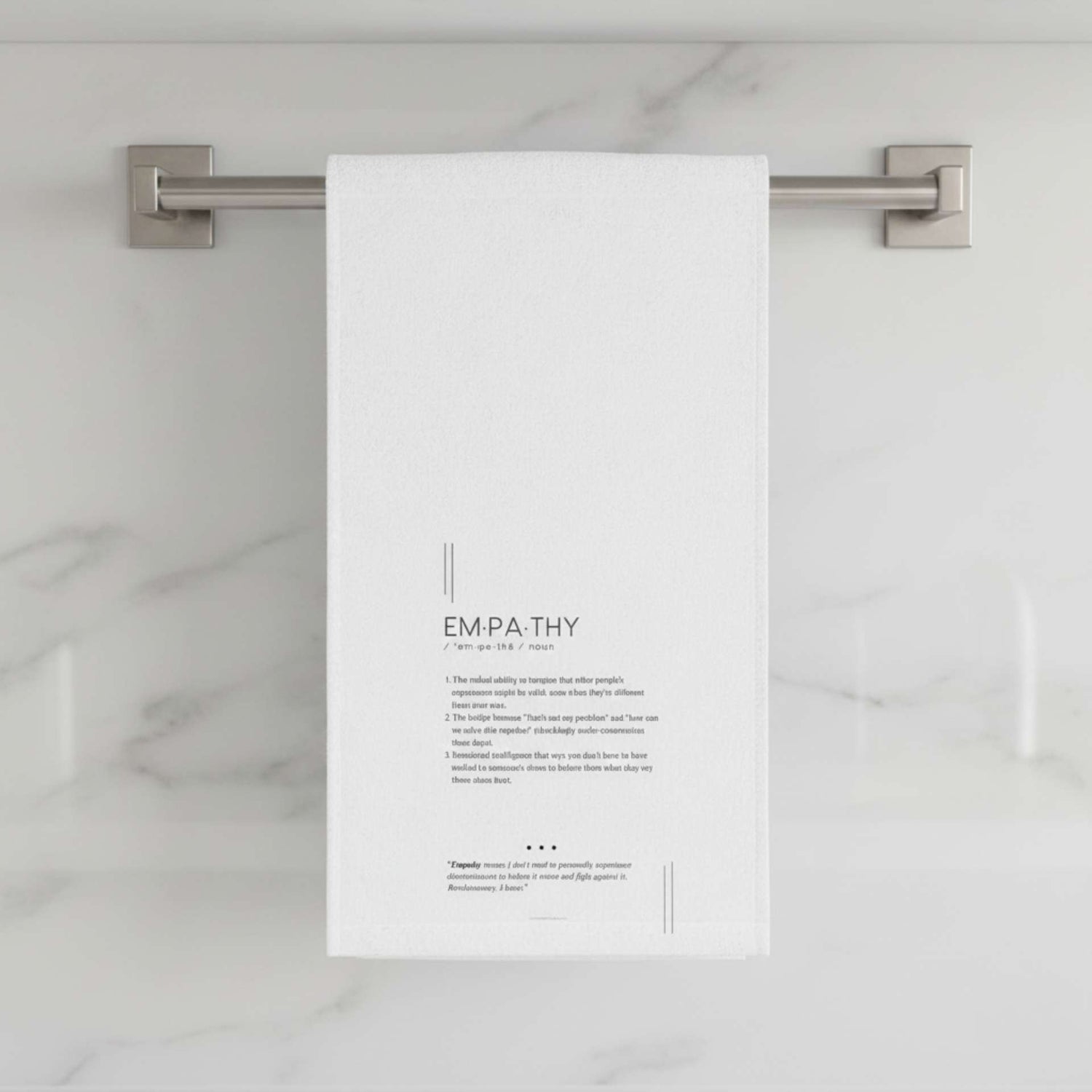 Kitchen Towel - EMPATHY - Defined: Terms for Our Time