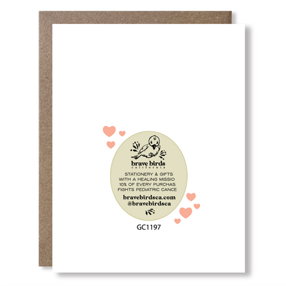 Ring + Flowers Engagement Greeting Card