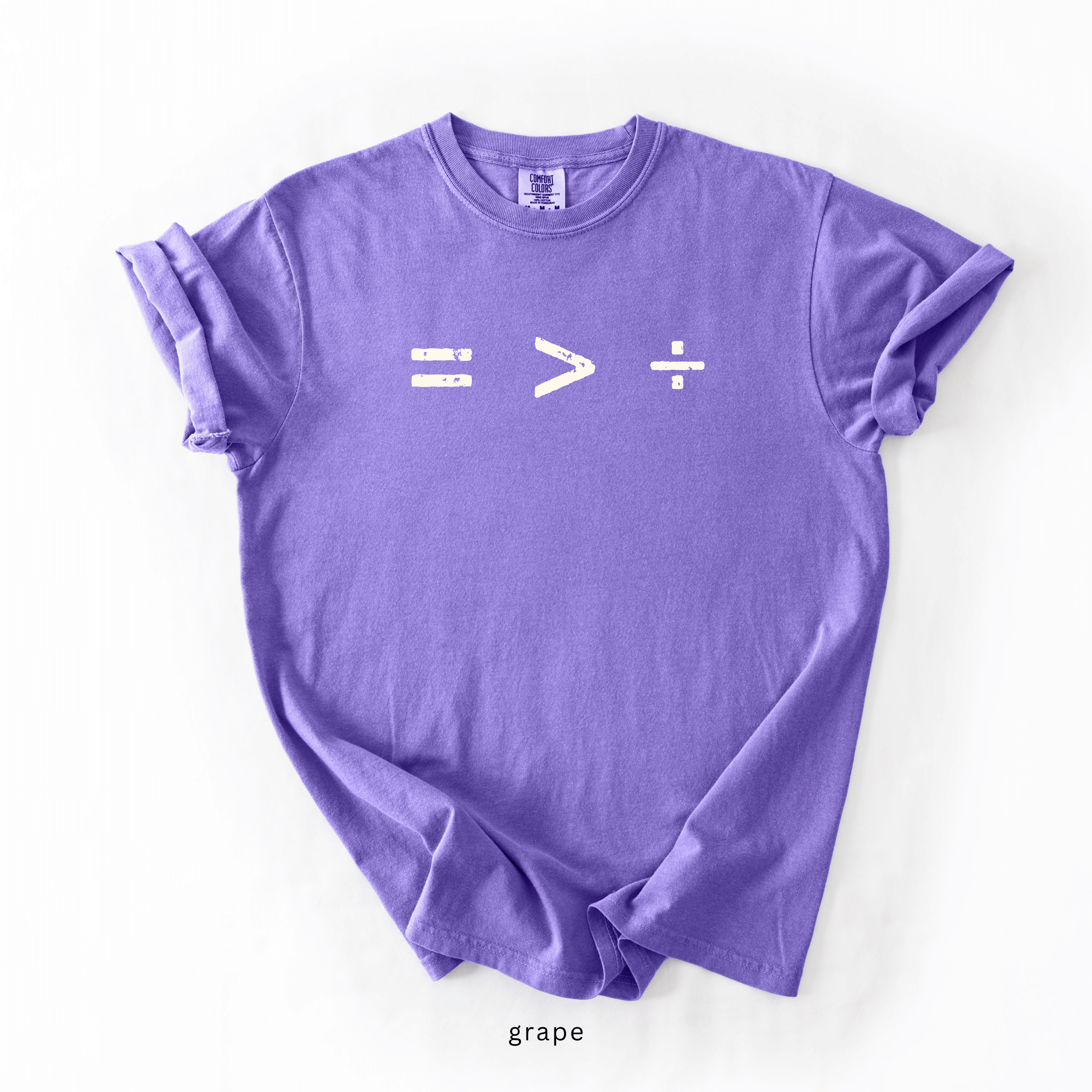 Equality Is Greater Than Division Graphic Tee, Social Justice Shirt