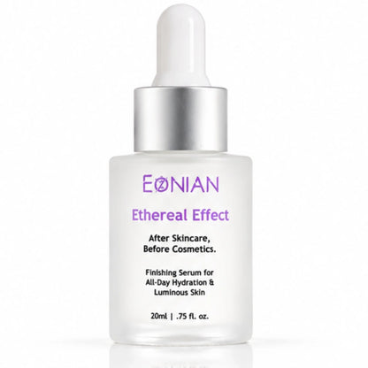 Hydrating finishing face serum for all-day hydration and luminous skin from Eonian Skincare