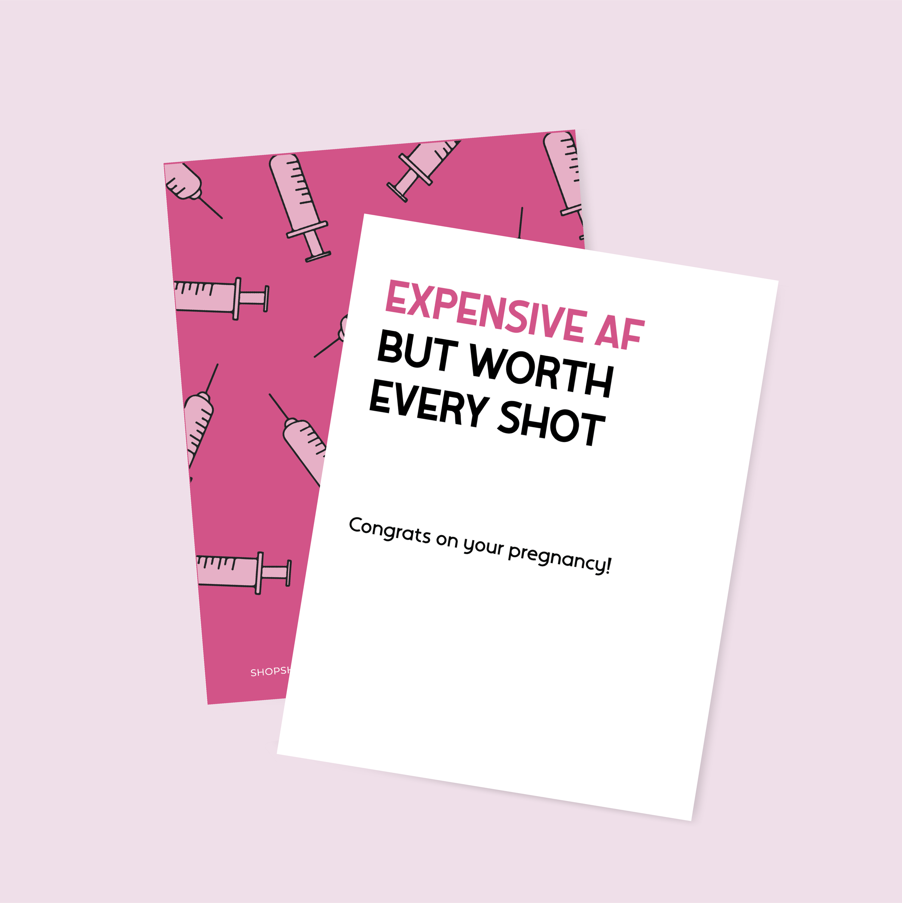IVF Pregnancy Card