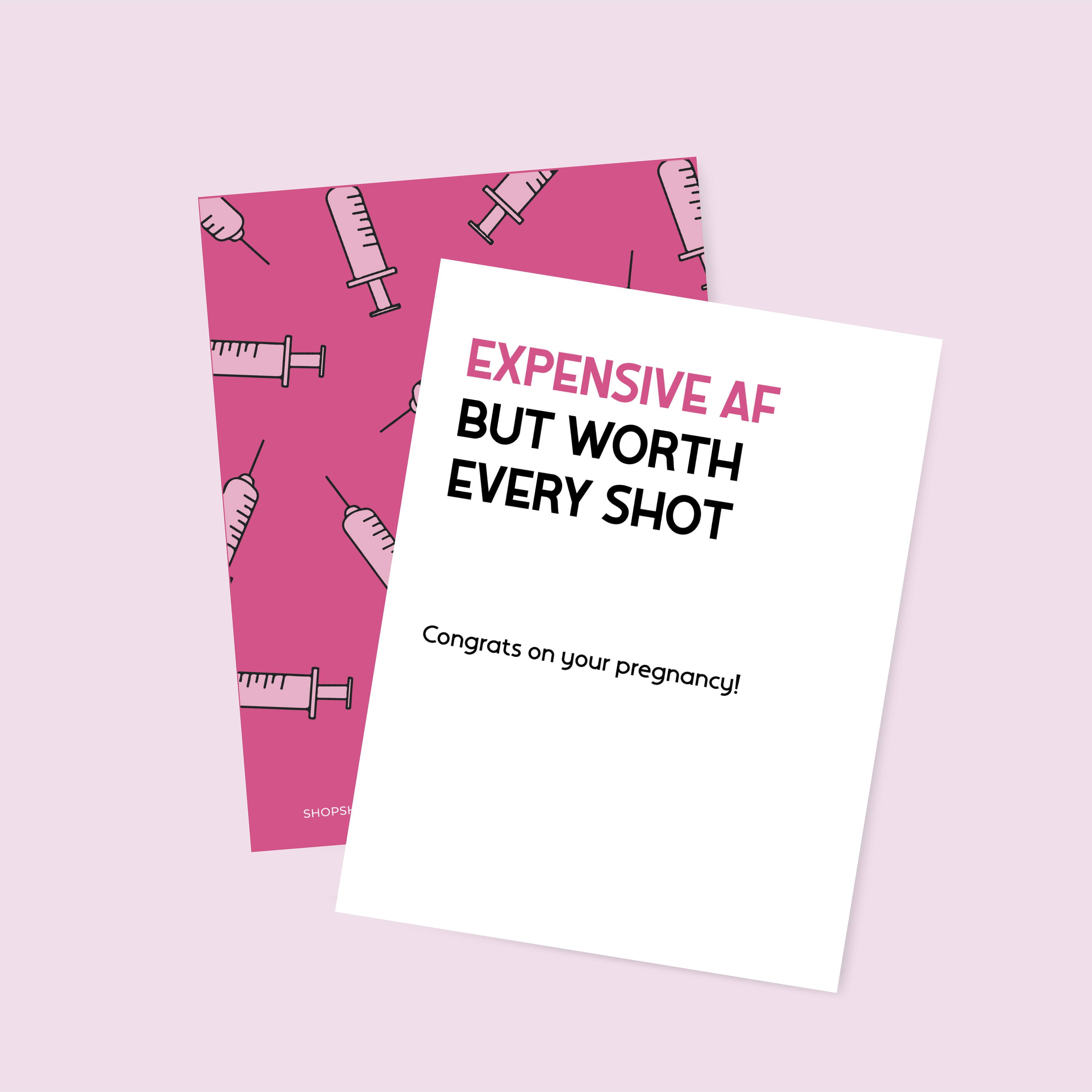 IVF Pregnancy Card