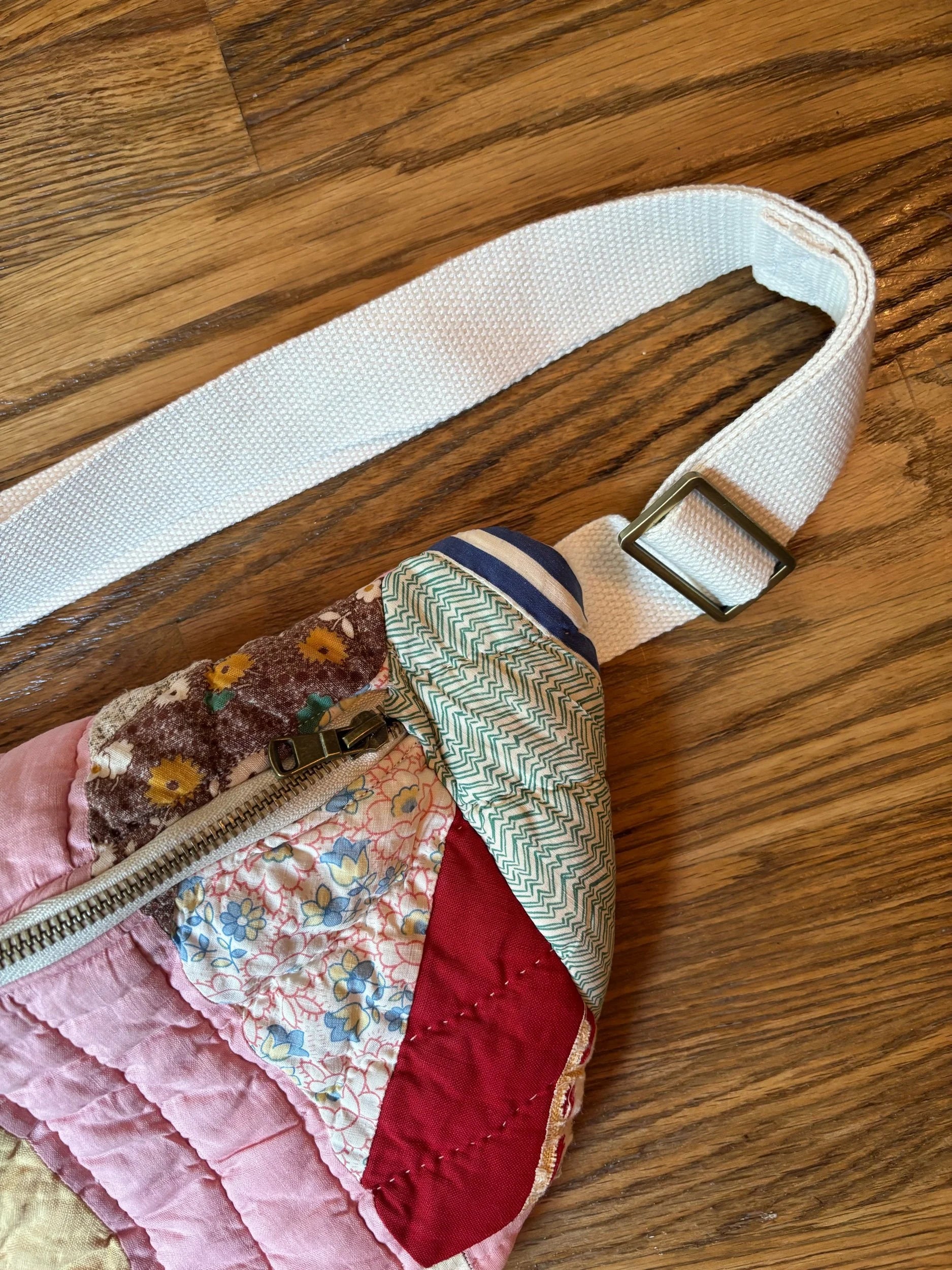 Quilted crossbody bag