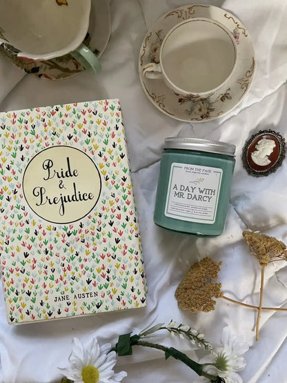 A Day With Mr. Darcy | 8 oz Bookish Candle