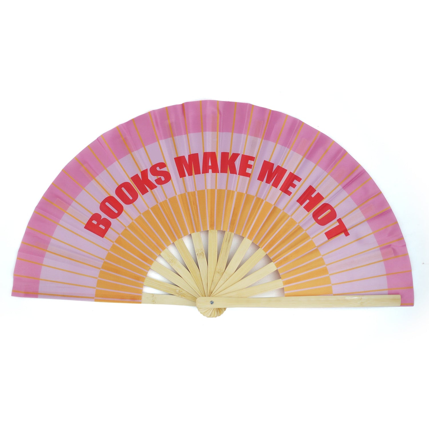 Books Make Me Hot Folding Fan, Jollity &amp; Co