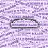 Sticker with &