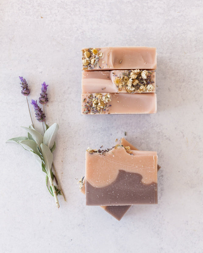 Flowering Sage Botanical Coconut Milk Soap