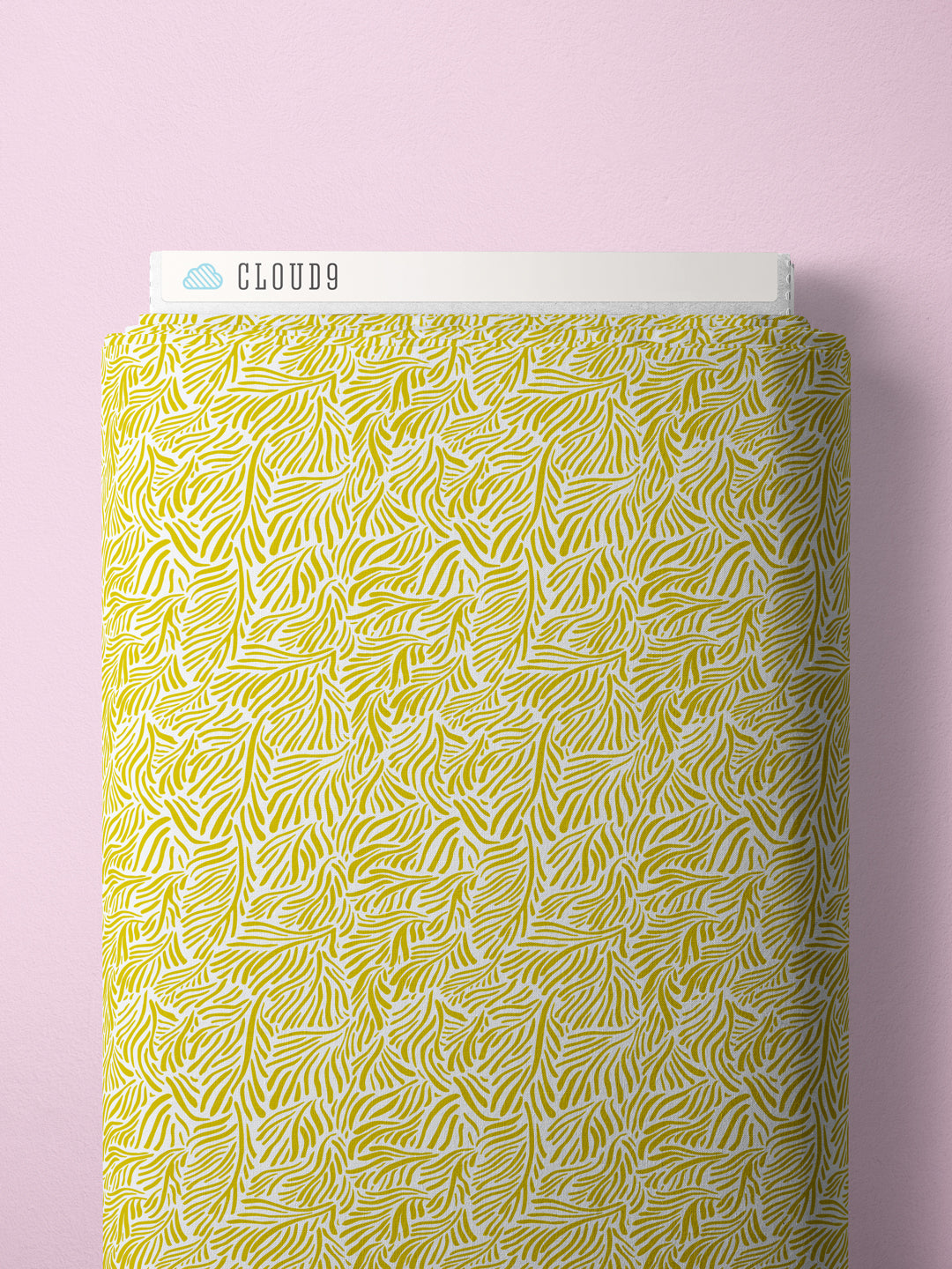Olive Brush Branches Quilting Cotton