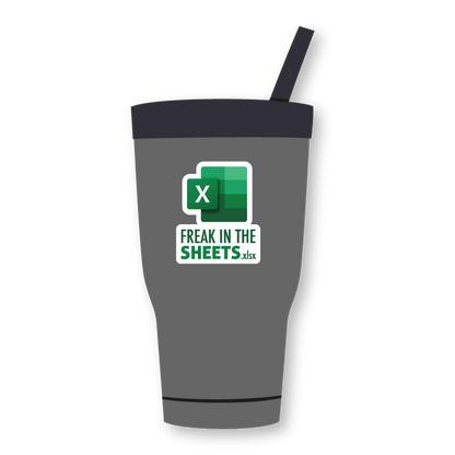 Freak in the sheets sticker