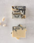 Fresh Rain natural goat milk soap with basil, peppermint & lemon essential oils by Fig & Grove