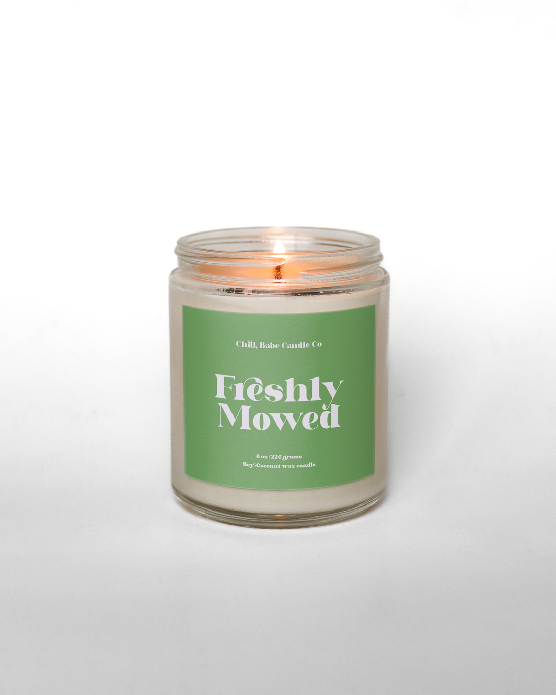 Freshly Mowed Candle | Green Grass + Citrus + Moss