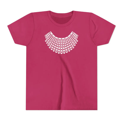 Ruth Bader Ginsburg Dissent Collar Kids T-Shirt - Resistance Nation