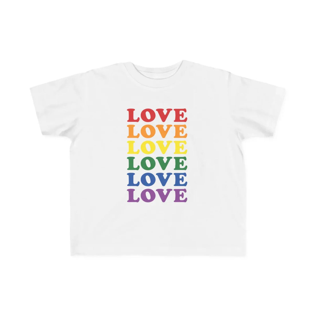 Gay Pride Love Toddler Tee - Resistance Nation