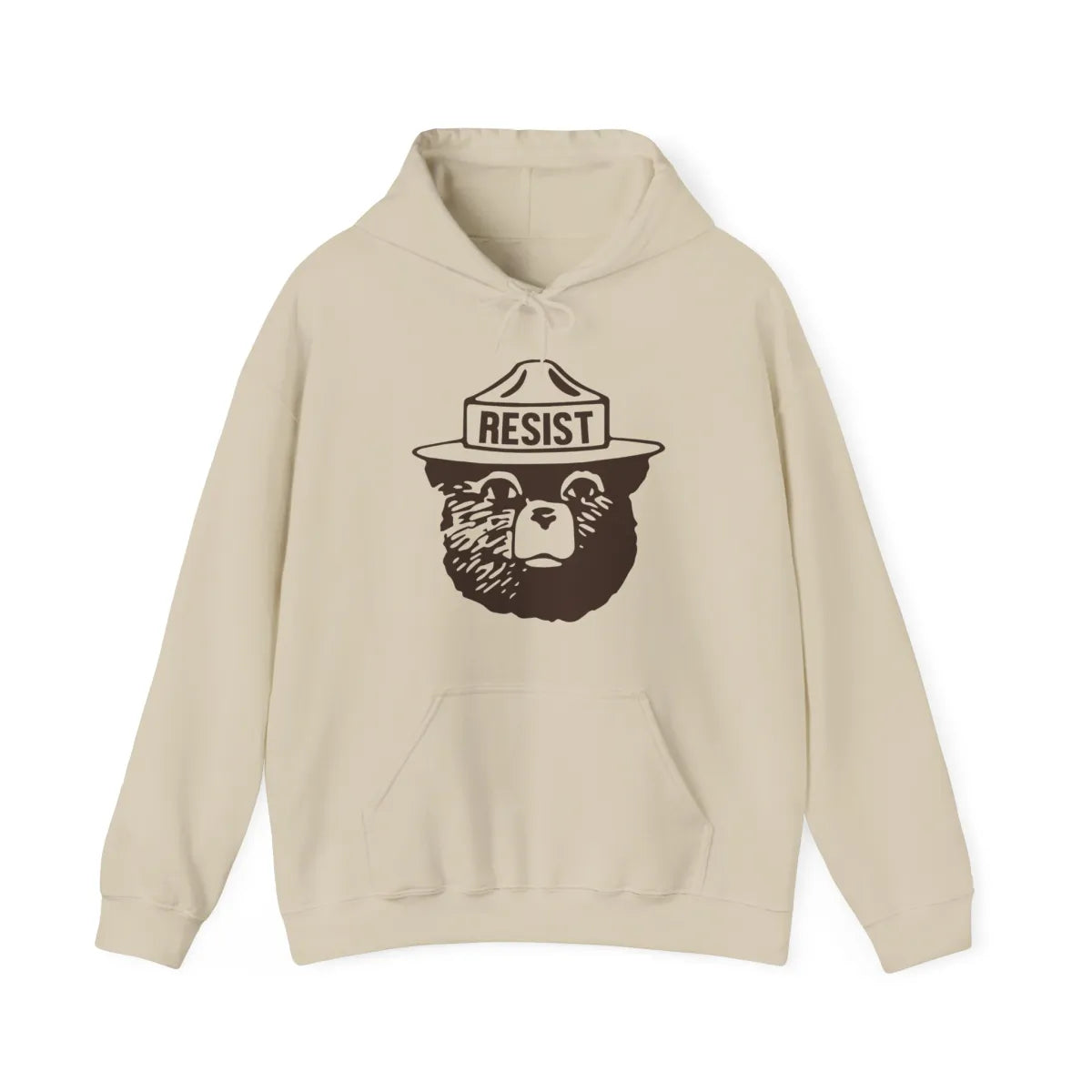 Resist Bear Unisex Hoodie - Resistance Nation