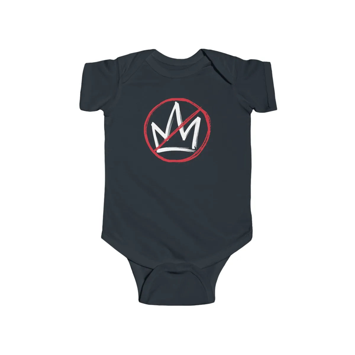 No Kings Baby Bodysuit - Resistance Nation
