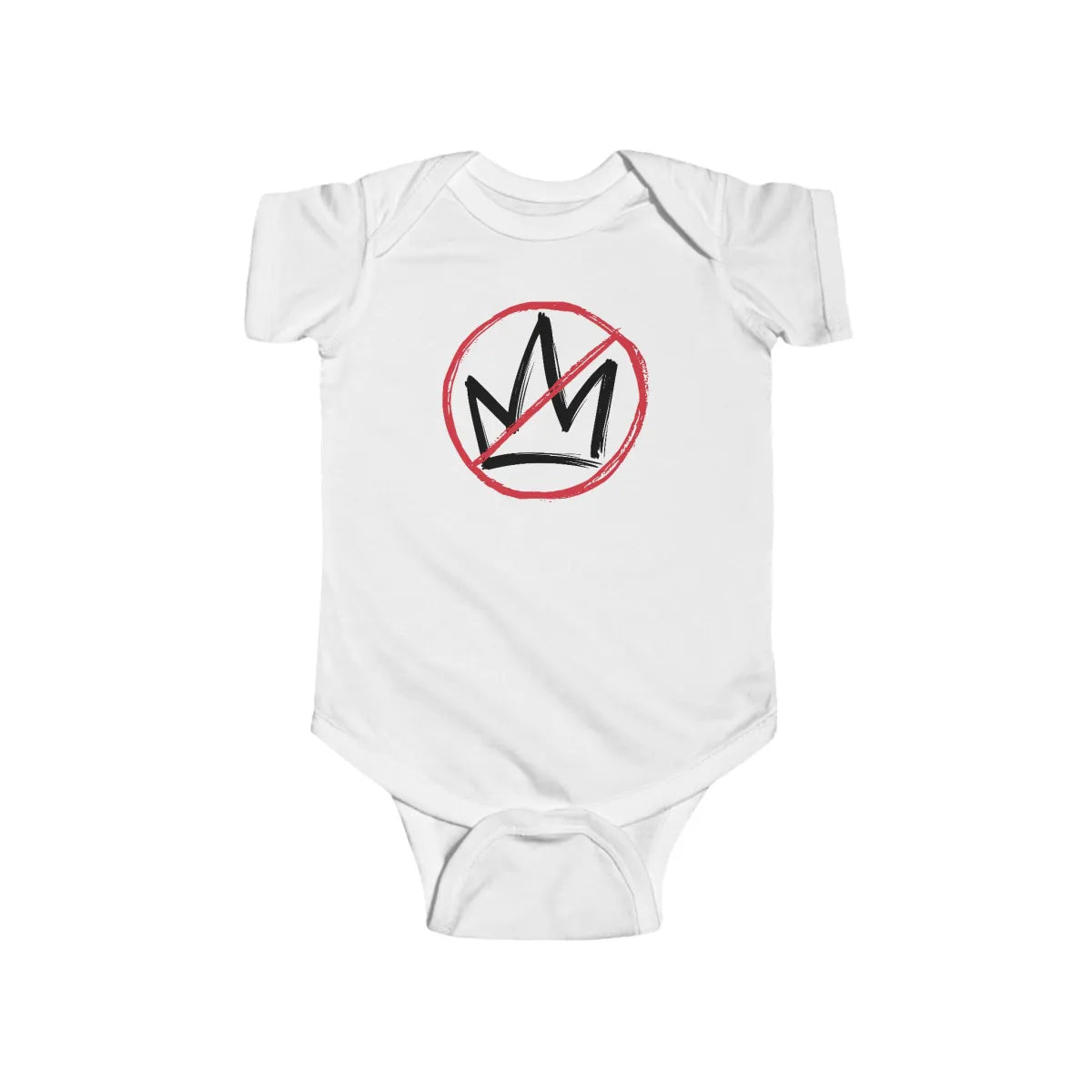 No Kings Baby Bodysuit - Resistance Nation