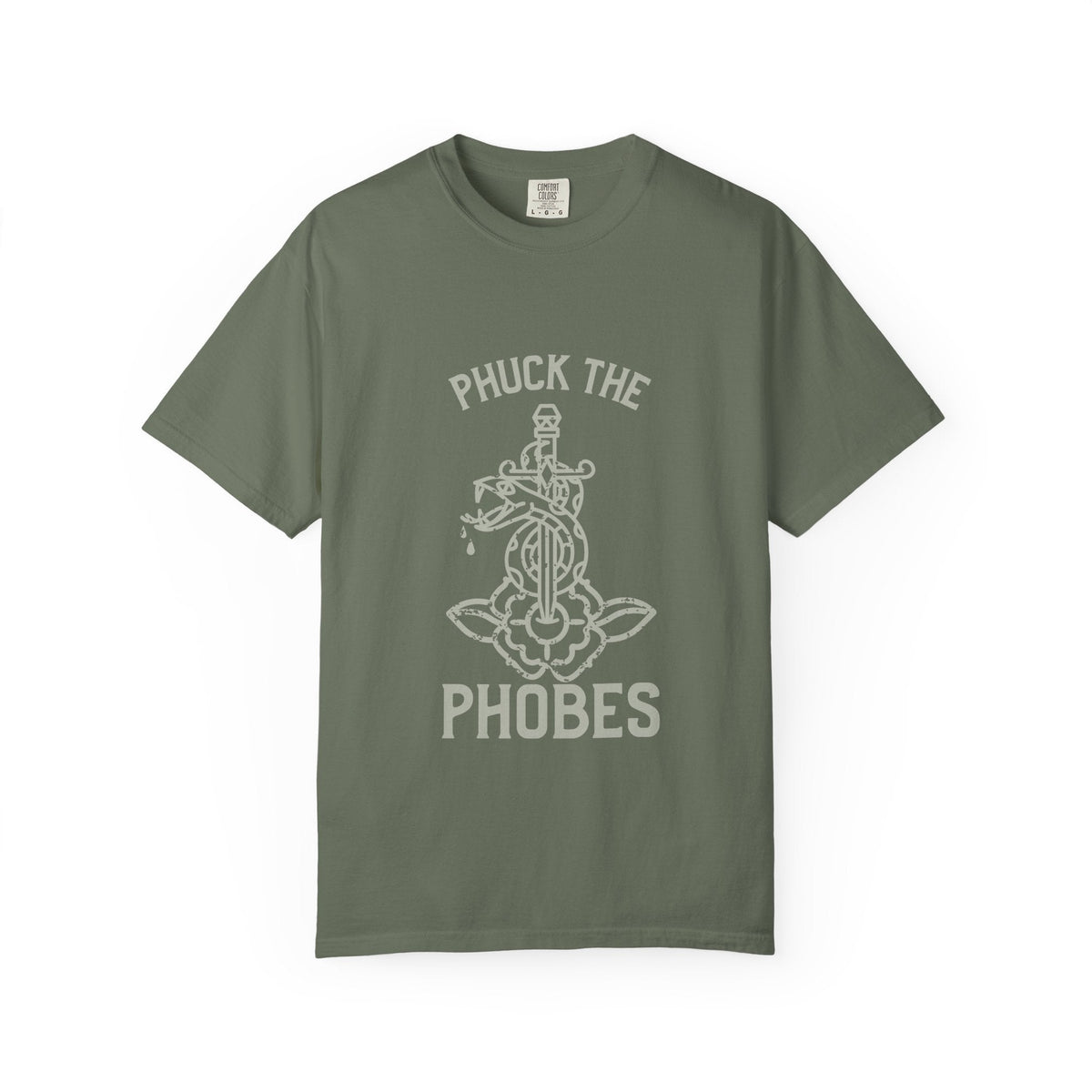 Phuck The Phobes Comfort Colors T-shirt