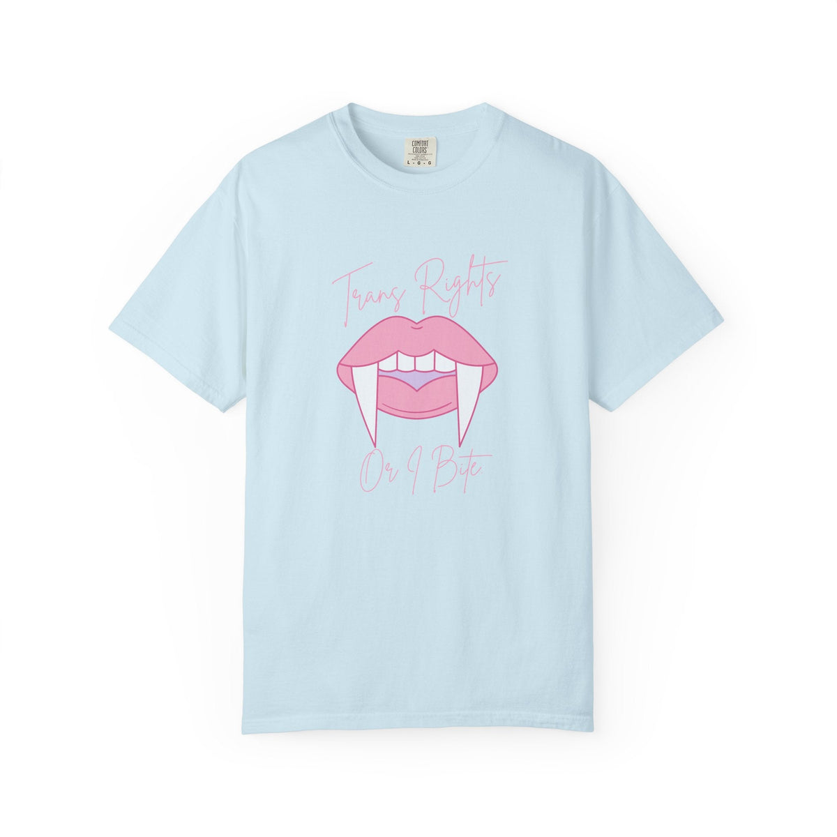 Vampire: Trans Rights or I Bite Comfort Colors T-shirt