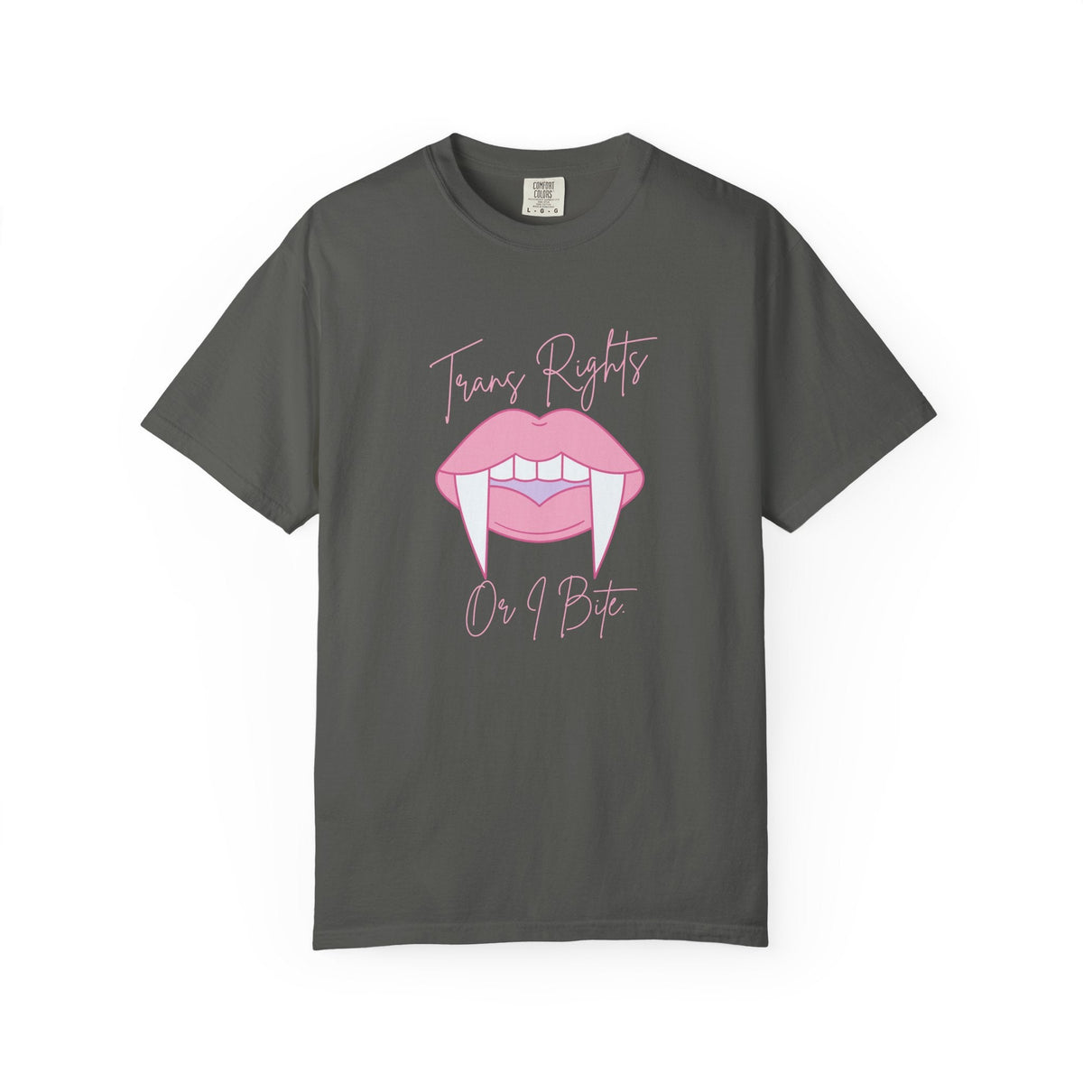 Vampire: Trans Rights or I Bite Comfort Colors T-shirt