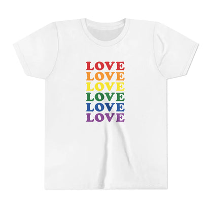 Gay Pride Love Kids T-Shirt - Resistance Nation