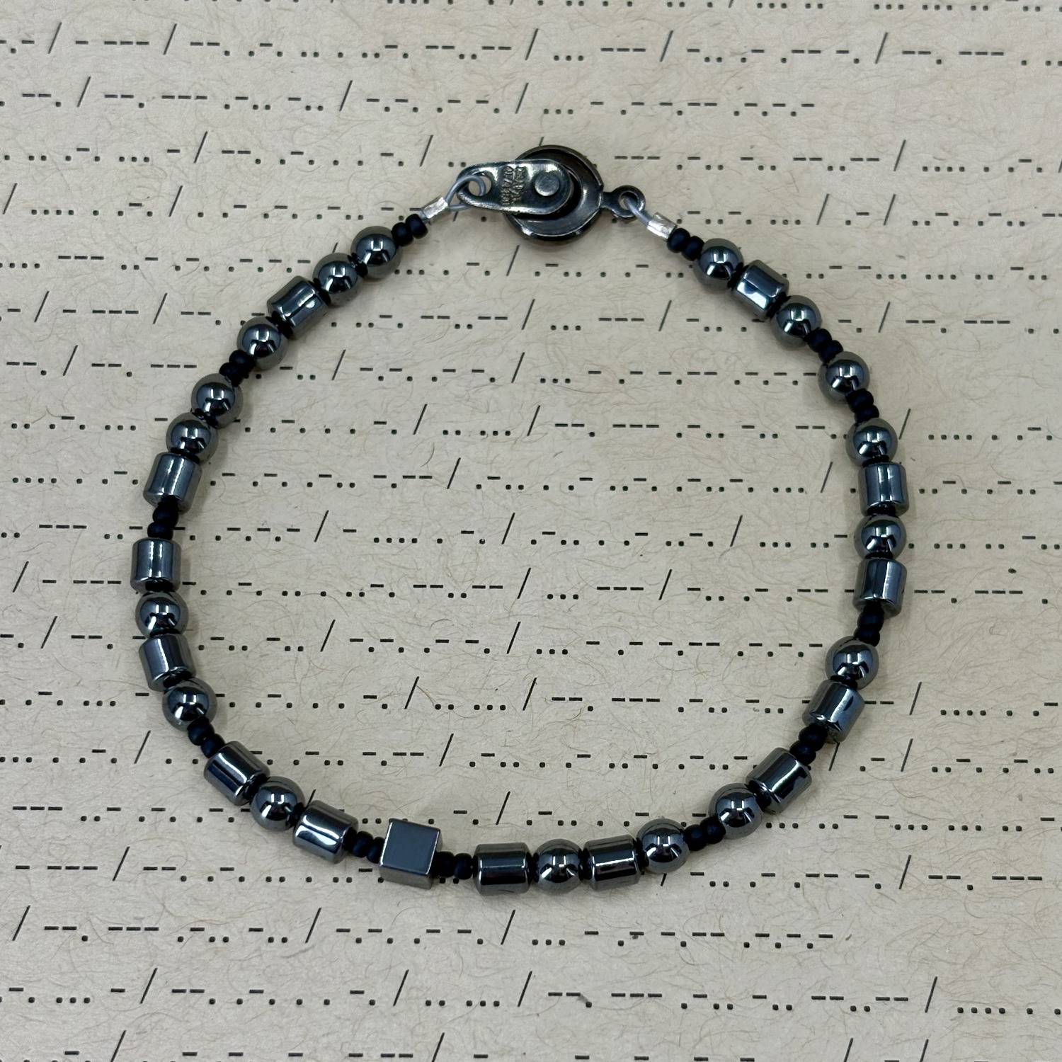 Fuck Cancer - Morse Code Bracelet