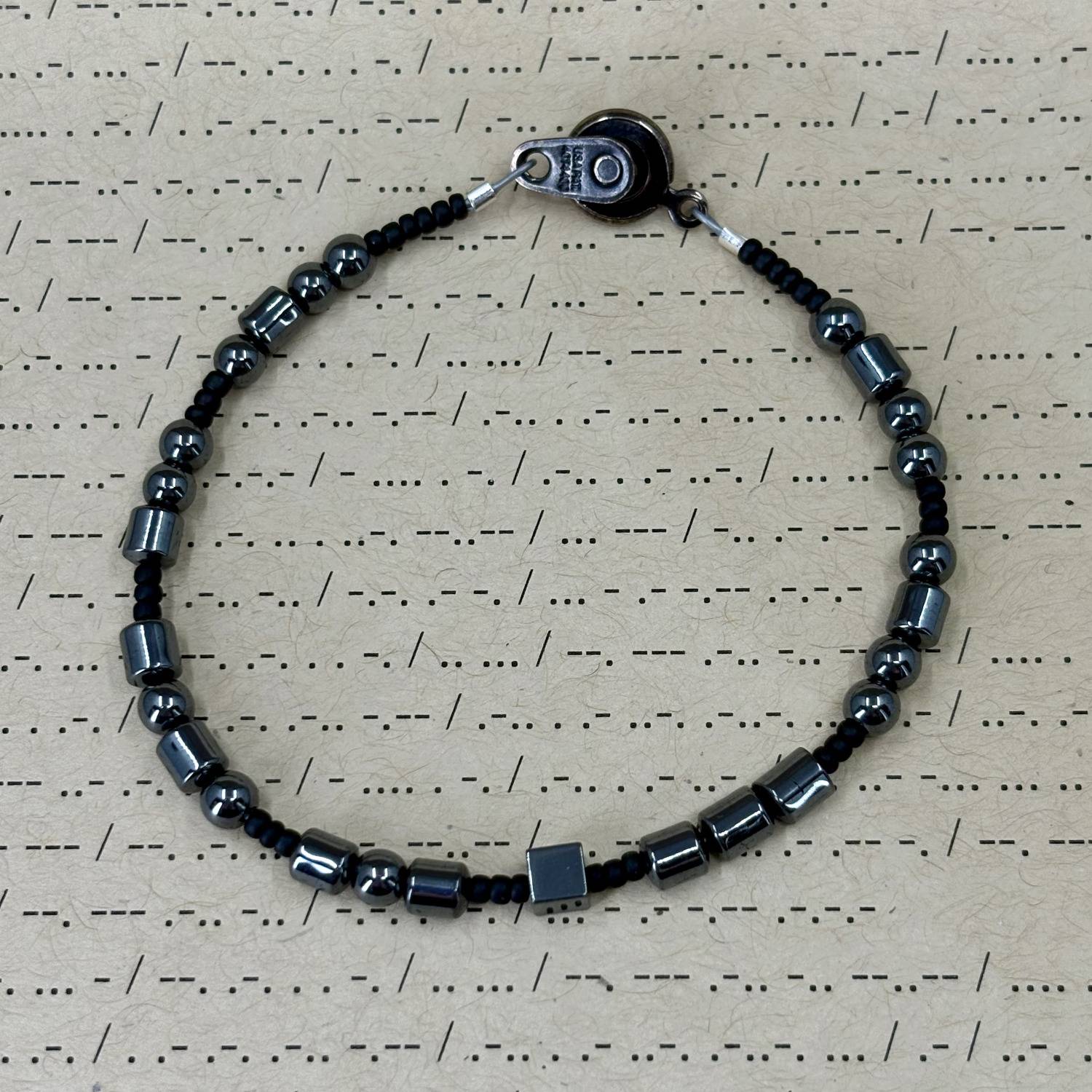 Fuck Off - Morse Code Bracelet