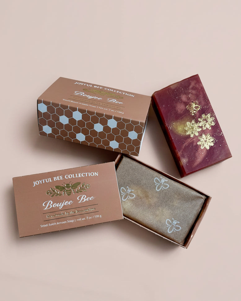 Boujee Bee Coconut Milk Silk Honey Red Currant Soap