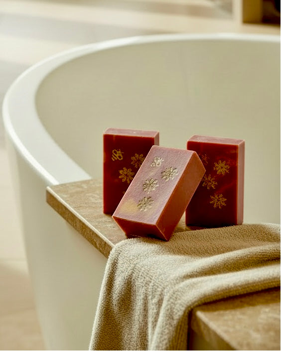 Boujee Bee Coconut Milk Silk Honey Red Currant Soap