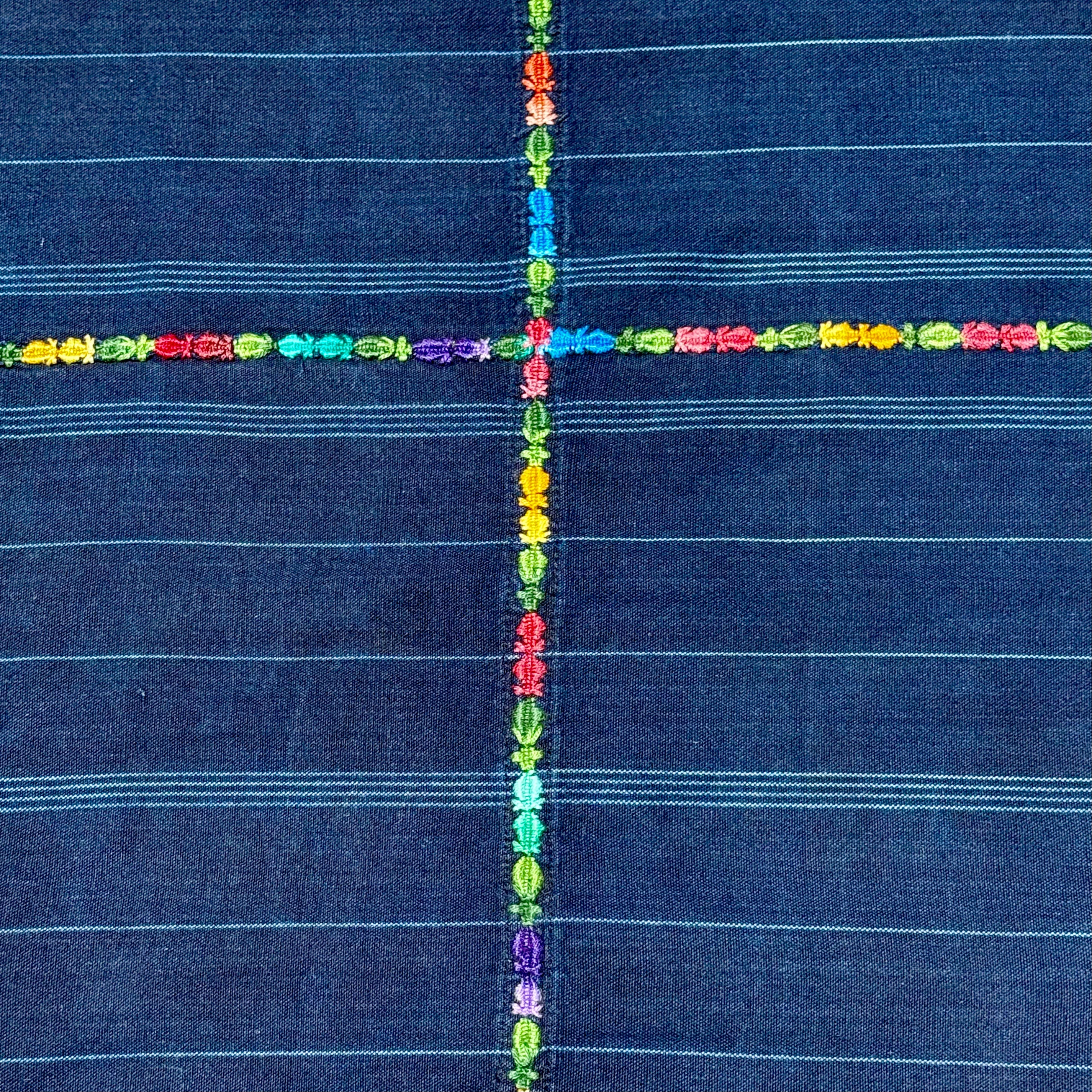 Indigo Corte Pillow Cover