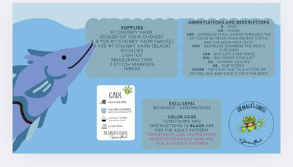 Two-in-One Chunky Shark Sleeping Bag Tutorial – Beginner Friendly Patterns for Kids &amp; Adults