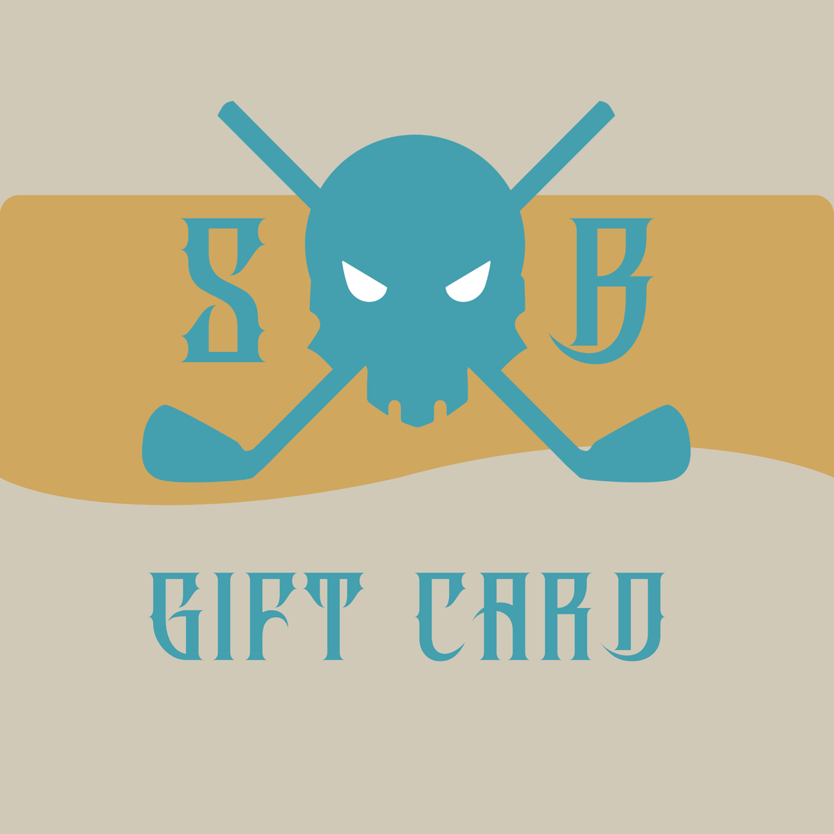 Skull &amp; Bogeys Gift Card - $10.00 - Skull &amp; Bogeys Golf Co.