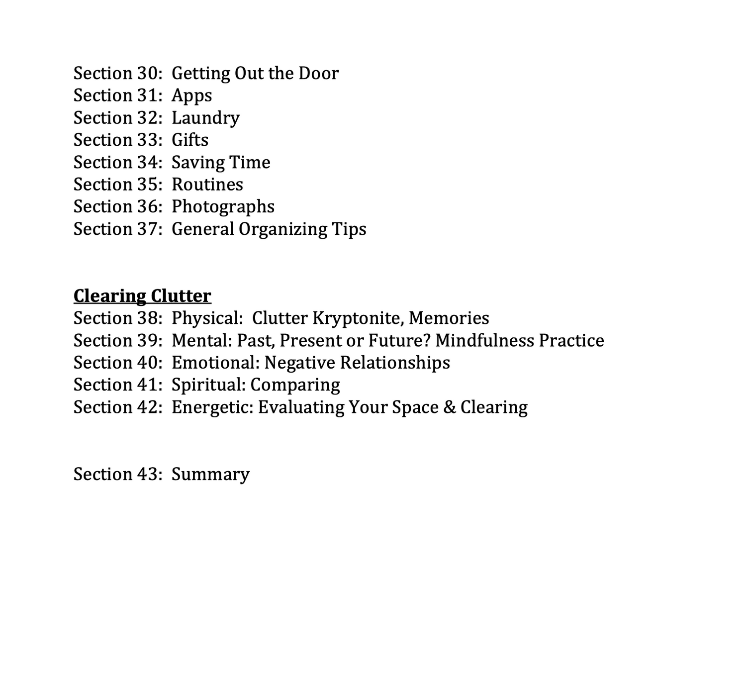How to Organize Your Life Audio Class – Create Order, Clarity &amp;amp; Calm (MP3 Download)