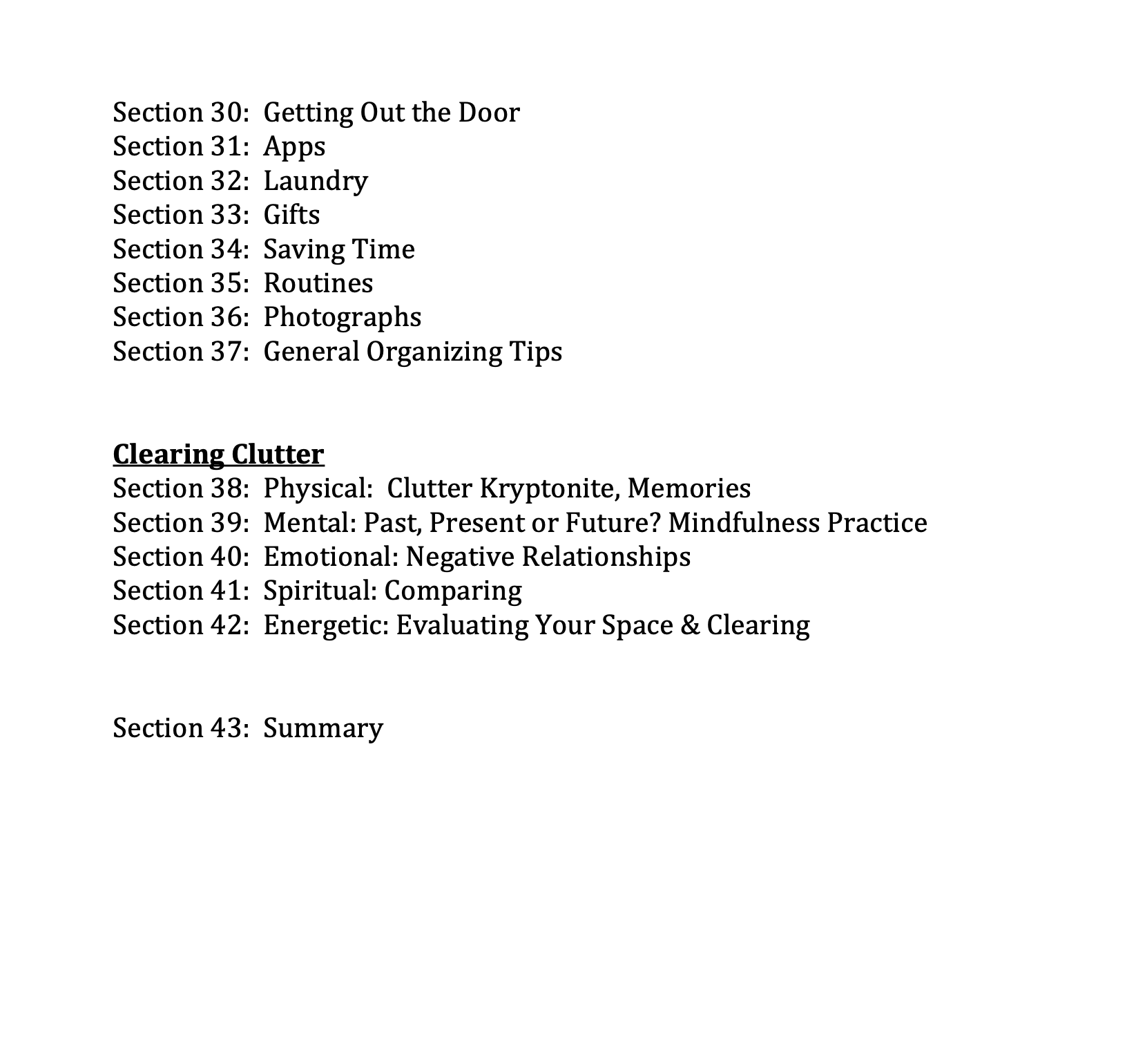 How to Organize Your Life Audio Class – Create Order, Clarity &amp;amp; Calm (MP3 Download)