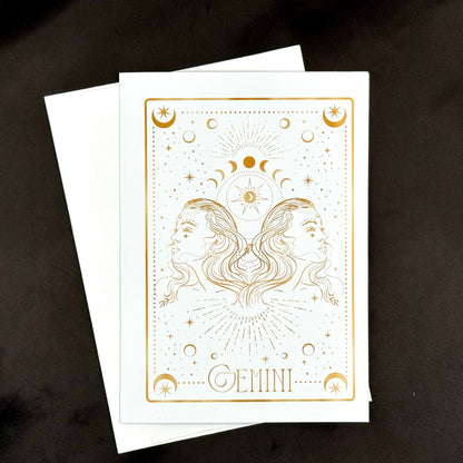 Personalized Zodiac Birthday Card 5x7