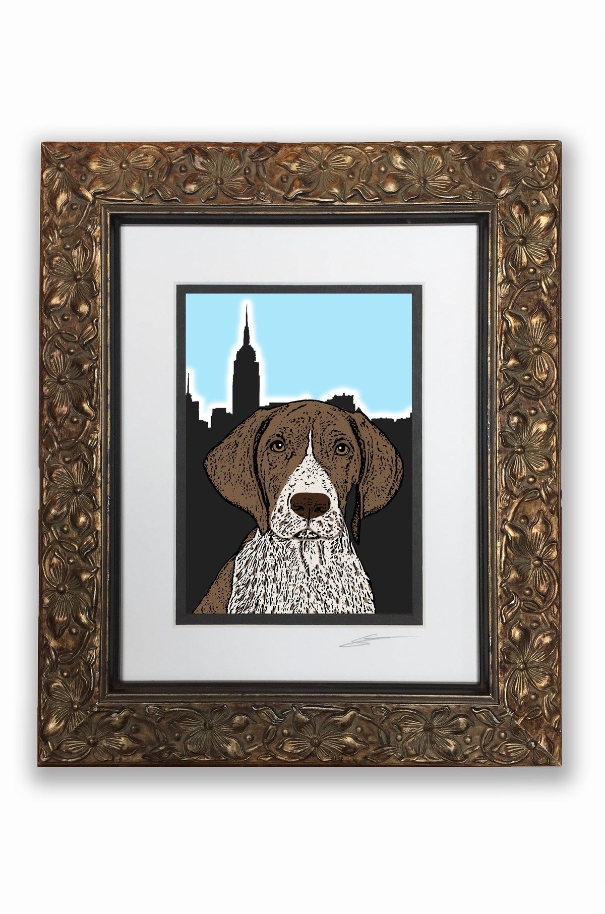 German Shorthair Pupart Portrait