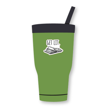 Get lit sticker
