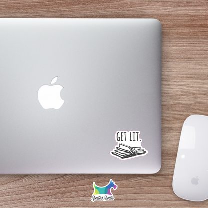 Get lit sticker